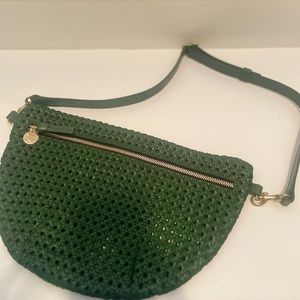 Clare V Grande Woven Fanny